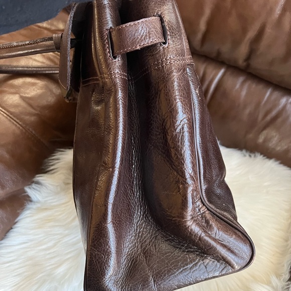 Mulberry Bayswater Vintage Leather Flap Shoulder bag - Picture 11 of 16